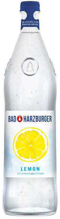 Einzelflasche Glas 075l Mineralwasser Plus Lemon