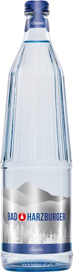 Einzelflasche Glas 075l Gourmet Mineralwasser Classic